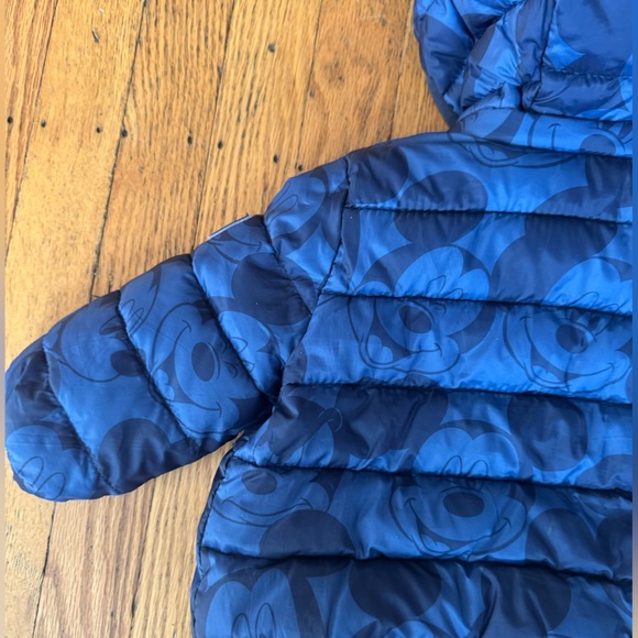 Baby GAP Disney Navy Blue Puffer Jacket size 0-6 months - Picture 9 of 12